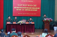 Organizarán primer Intercambio de Amistad de Defensa Fronteriza Vietnam-Laos-Camboya