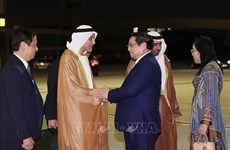Premier vietnamita arriba a Dubái para COP28