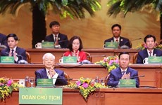 Inauguran VIII Congreso Nacional de Unión de Agricultores de Vietnam