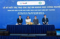 Fundación vietnamita continuará patrocinando proyectos de ciencia y tecnología