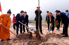 Lanzan campaña de plantación de árboles para impulsar el desarrollo sostenible en Vietnam