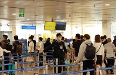 Aeropuerto Tan Son Nhat recibe a más de 3,8 millones de pasajeros en Tet