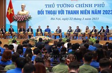 Premier vietnamita dialogará con jóvenes nacionales