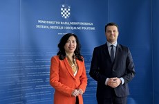 Vietnam y Croacia robustecen cooperación laboral 
