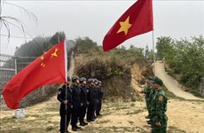 Vietnam y China realizan patrullaje en frontera común