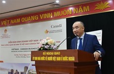 Promueven cooperación comercial Vietnam-Canadá en marco de CPTPP