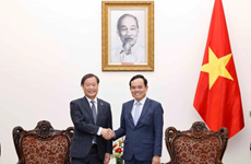 Vicepremier vietnamita recibe al vicepresidente ejecutivo senior de JICA
