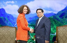 Premier recibe a saliente directora nacional del Banco Mundial en Vietnam 