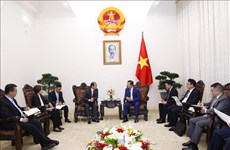 Viceprimer ministro vietnamita recibe al líder del grupo de energía de China 