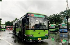 Entran en servicio en Ciudad Ho Chi Minh nuevos autobuses a partir del 1 de abril