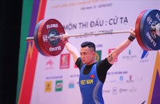 Pesista vietnamita gana medalla de oro en la Copa Mundial