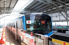 Línea de metro Ben Thanh-Suoi Tien comenzará a funcionar oficialmente en octubre venidero