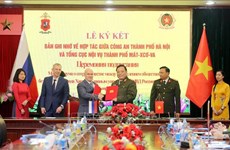 Hanoi y Moscú cooperan en la lucha contra delincuencia