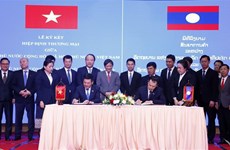 Vietnam y Laos firman nuevo acuerdo comercial