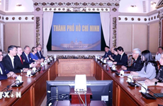 Ciudad Ho Chi Minh fortalece cooperación con empresas alemanas