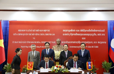Localidades vietnamita y laosiana impulsan cooperación