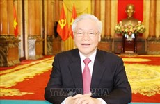 Líderes extranjeros felicitan al máximo dirigente de Vietnam por su cumpleaños
