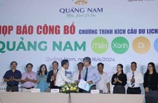 Quang Nam lanza gran programa de promoción turística