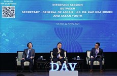 Efectúan diálogo con jóvenes de ASEAN en Vietnam