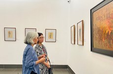 Exhiben obras artísticas sobre campaña de Dien Bien Phu