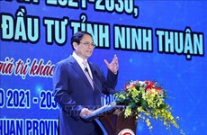 Exigen impulsar desarrollo sostenible de provincia vietnamita de Ninh Thuan
