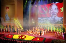 Conmemoran en Hanoi aniversario 70 del Día de Resistencia Nacional 