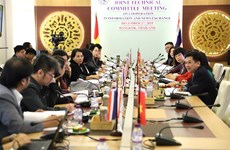 [Fotos] Impulsan la VNA y entidad de Tailandia cooperación en producción de informaciones para el exterior