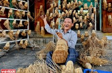 Estatuas de tocón de bambú de Hoi An