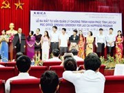 Asistencia sudcoreana para lucha antipobreza en Lao Cai 