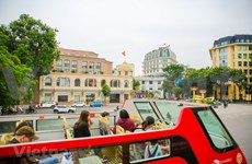 Visitando Hanoi en autobús de dos pisos