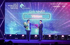 Entregan premios del concurso de soluciones para transformación digital de Vietnam