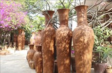 Aldea de cerámica de Bau Truc en provincia vietnamita de Ninh Thuan restaura producción