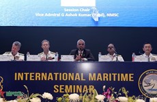 Delegación vietnamita asiste a seminario marítimo internacional en India