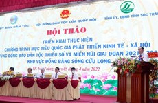 Promueven desarrollo de zonas habitadas por minorías étnicas en el Delta del Mekong
