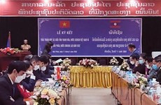 Agilizan cooperación entre localidades de Vietnam y Laos