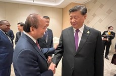 Presidente vietnamita se reúne con máximo dirigente chino