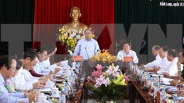 Premier inspecciona la reestructuración agrícola en Vinh Long
