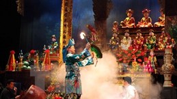 En India festival de culto a Diosas Madres de Vietnam 