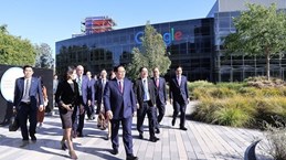 Premier vietnamita se reúne con ejecutivos de gigantes tecnológicos en Estados Unidos