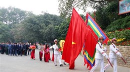 Rinden homenaje a los Reyes Hung en provincia de Phu Tho 