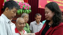 Vicepresidenta vietnamita visita provincia de Cao Bang