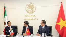 Profundizan cooperación parlamentaria entre Vietnam y México