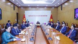 Partidos Comunistas de Vietnam y China impulsan cooperación en formación de cuadros