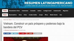 Prensa argentina publica artículo escrito por el Secretario General Nguyen Phu Trong