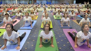 Provincia vietnamita acoge Día Internacional del Yoga