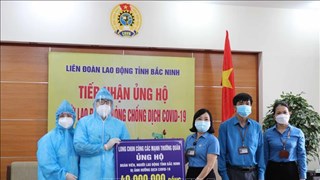 Apoyan a trabajadores afectados por el COVID-19 en provincia vietnamita de Bac Ninh