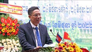 Conmemoran los 55 años de lazos Vietnam-Camboya en ciudad de Can Tho
