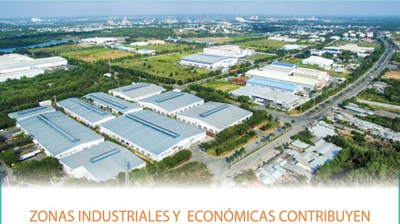 Zonas industriales y económicas contribuyen positivamente al crecimiento de Vietnam