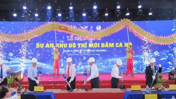 Comienzan construcción de nueva área urbana en provincia vietnamita de Ninh Thuan