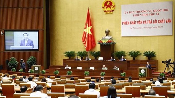 Debate Comité Permanente de Parlamento vietnamita sobre gestión estatal en diversos campos